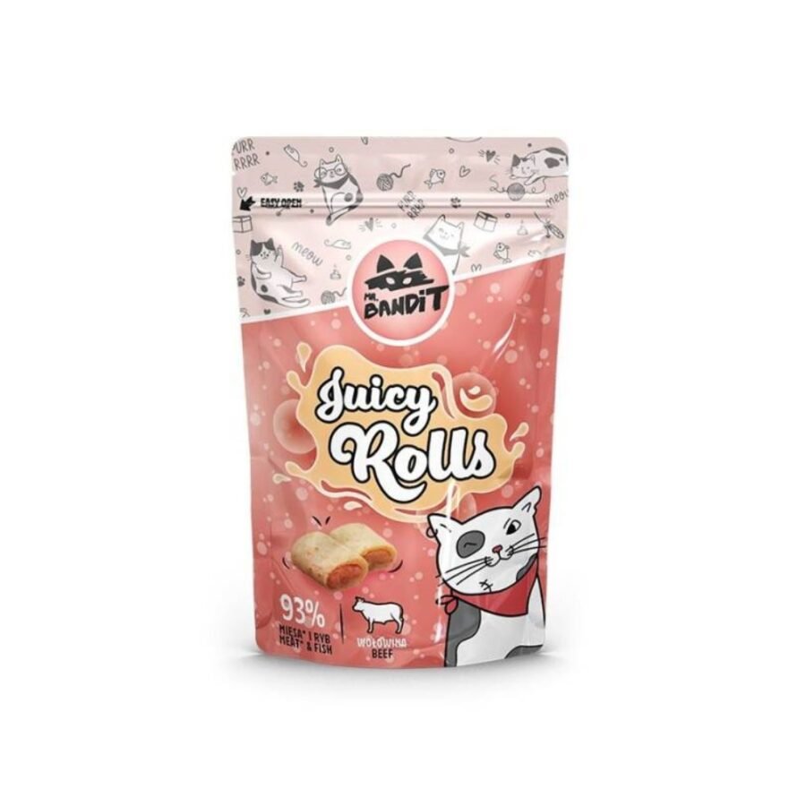 Mr. Bandit Juicy Rolls Μοσχάρι - 40gr