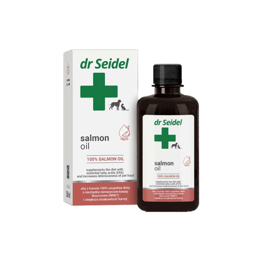 Dr Seidel Λάδι Σολομού Σκύλου και Γάτας - 250ml