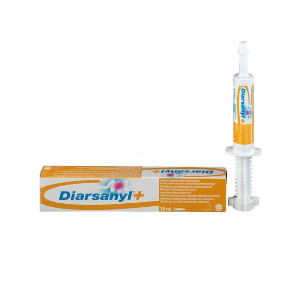 Diarsanyl Plus Πάστα Κατά της Διάρροιας σε Σκύλους και Γάτες - 10ml