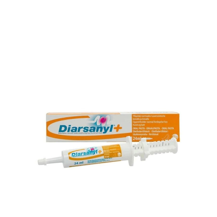 Diarsanyl Plus Πάστα Κατά της Διάρροιας σε Σκύλους και Γάτες - 24ml