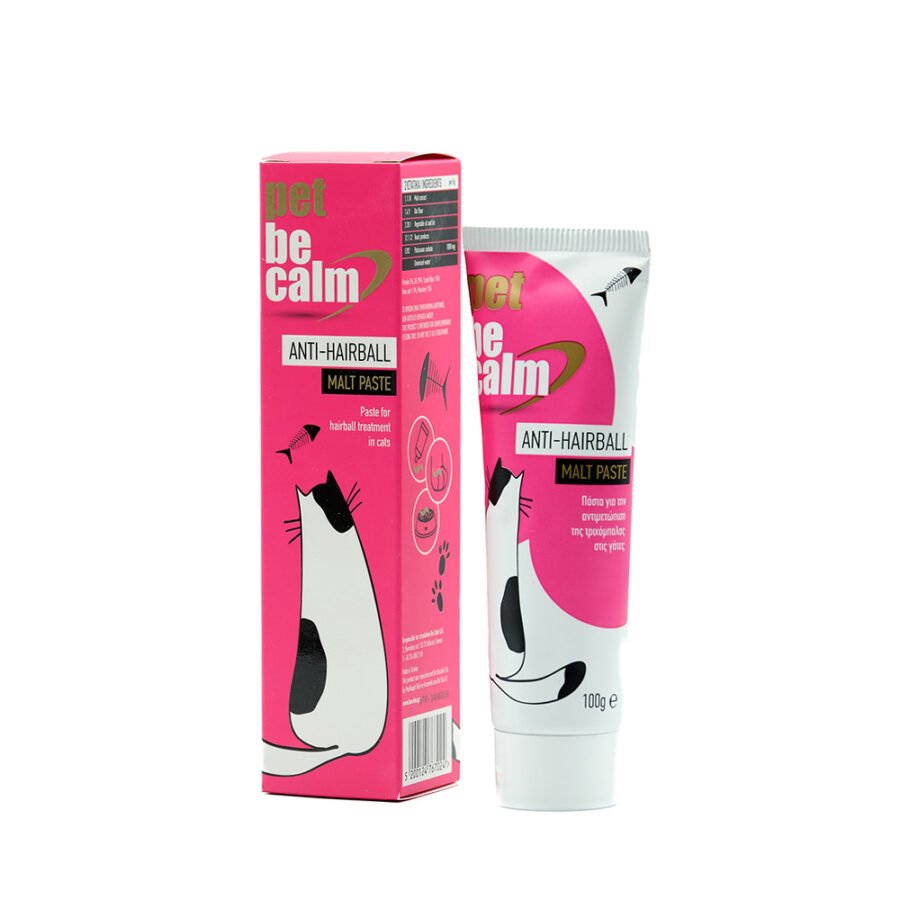 Pet Be Calm Anti-Hairball for Cats Paste - 100gr