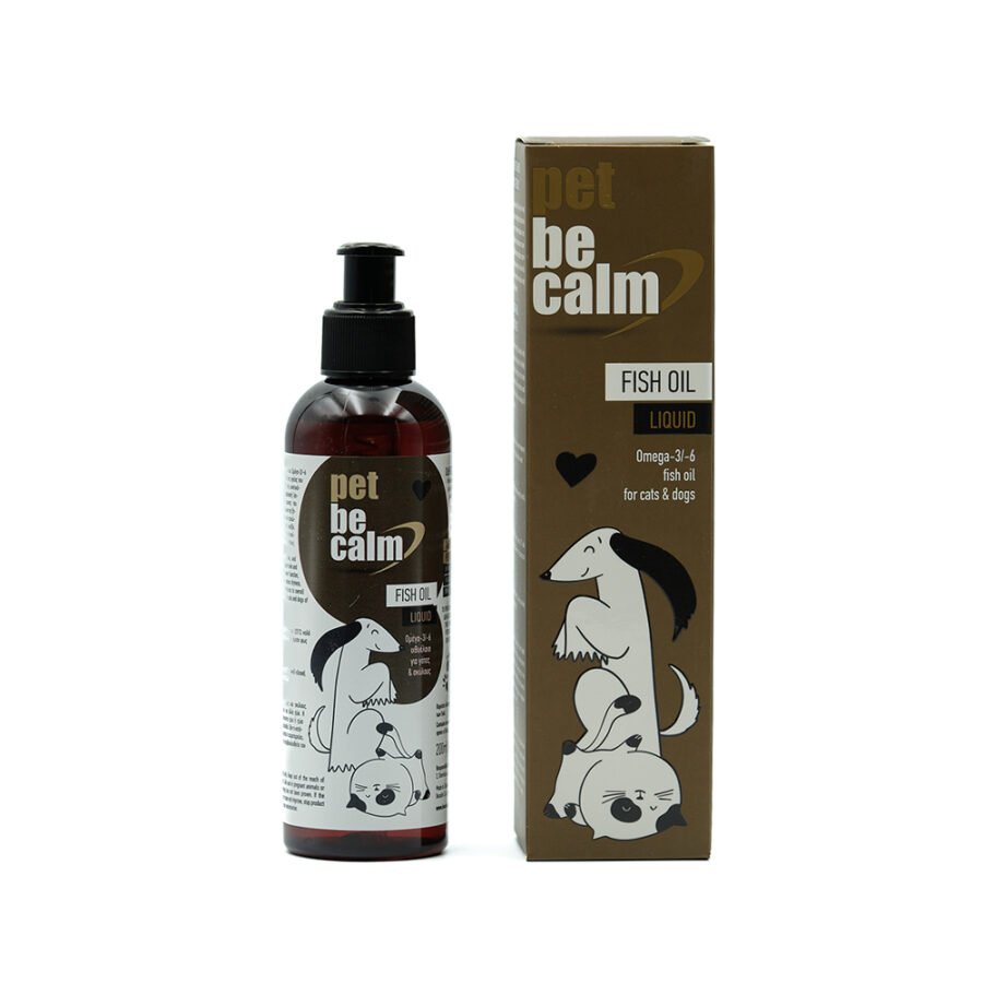 Pet Be Calm Fish Oil Liquid for Cats & Dogs - 200ml