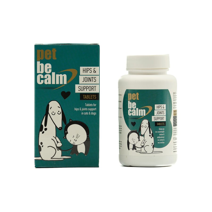 Pet Be Calm Hips & Joints Support - 90 Tablets 