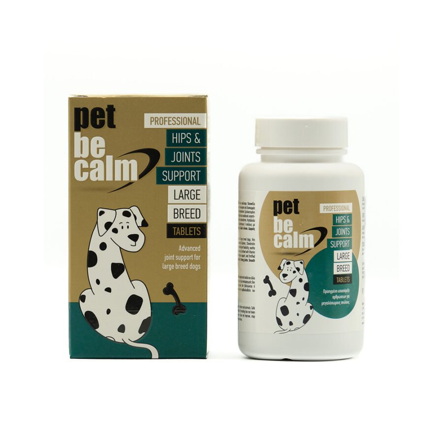 Pet Be Calm Hips & Joints Support Large Breed - 90 tablets