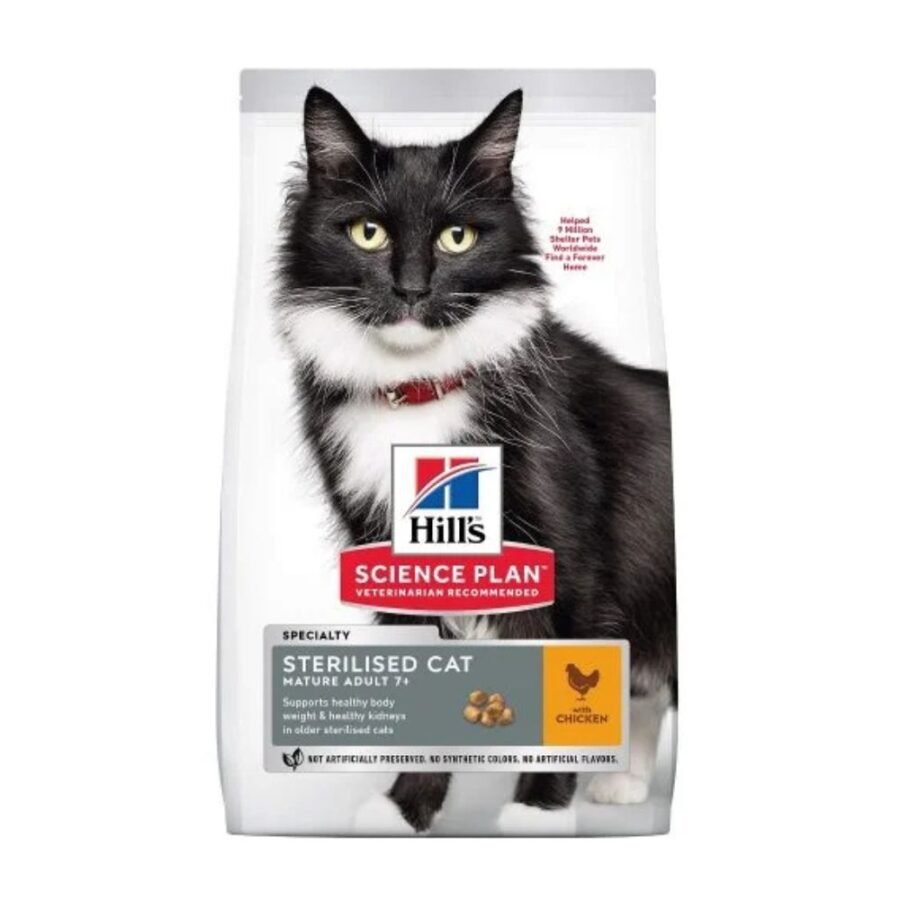 Hill's Science Plan Sterilized Cat Mature 7+ Κοτόπουλο -3kg