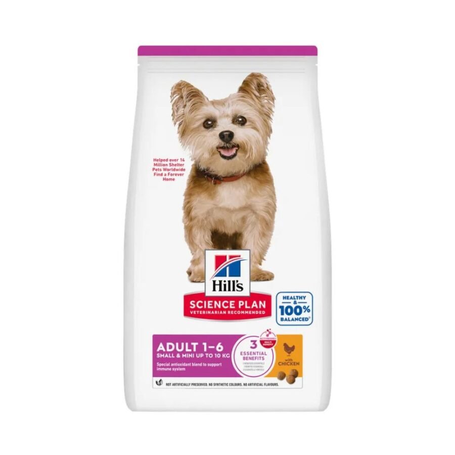 Hill's Science Plan Adult Small & Mini Dog Με Κοτόπουλο -1,5kg