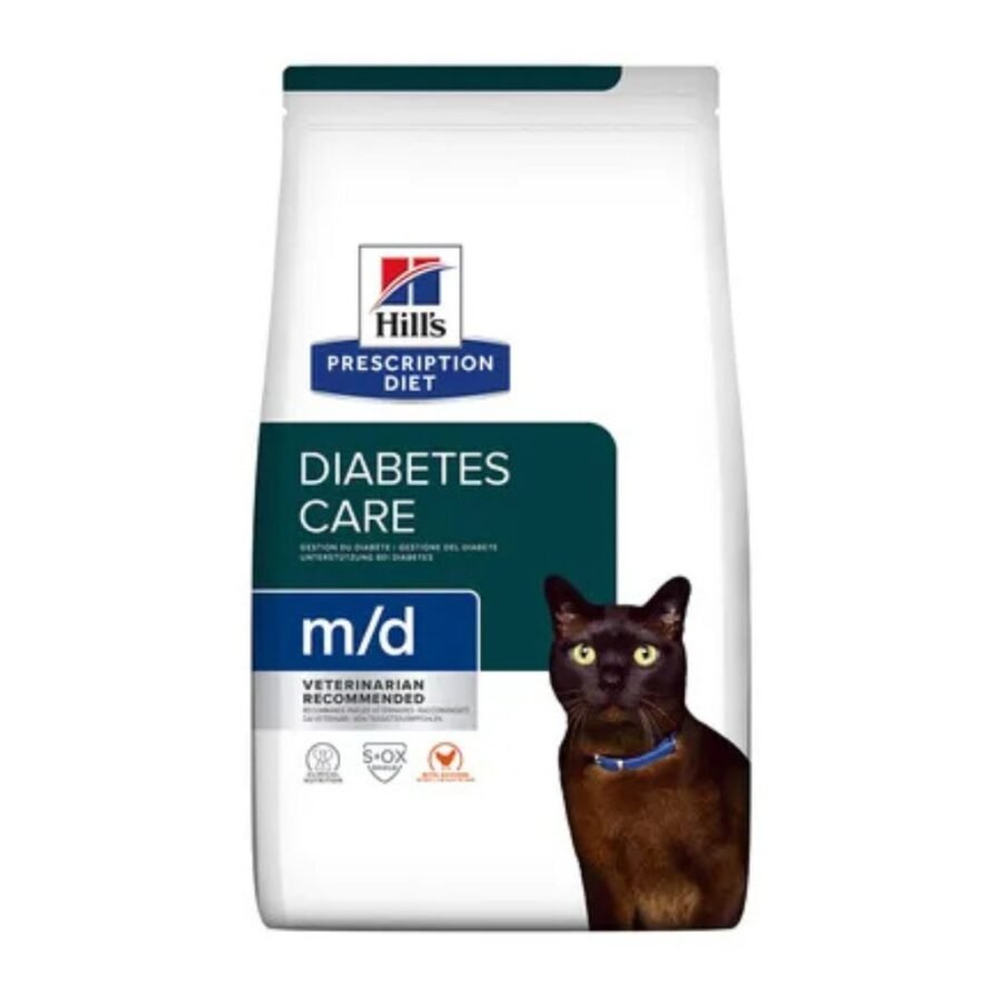 Hill's Prescription Diet Feline Diabetes Care m/d Με Κοτόπουλο -1,5kg