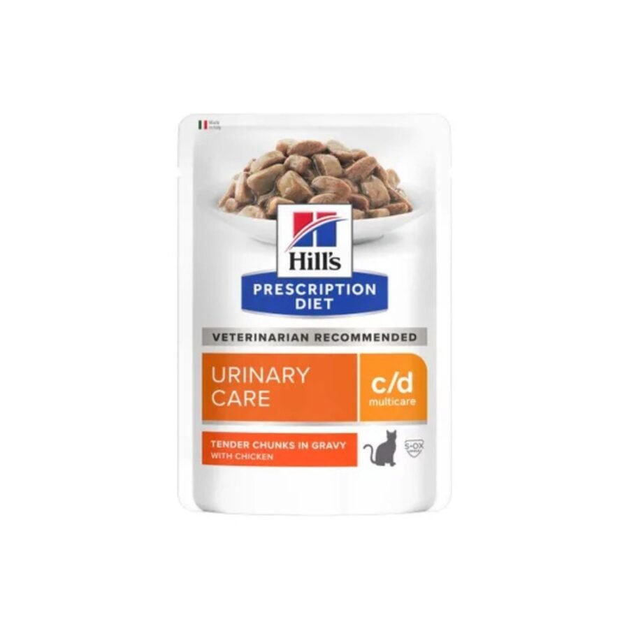 Hill's Prescription Diet Feline c/d Urinary Care -85gr (φακελάκι)