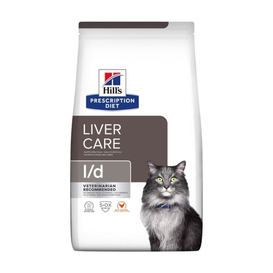 Hill's Prescription Diet Feline Liver Care l/d Με Κοτόπουλο -1,5kg