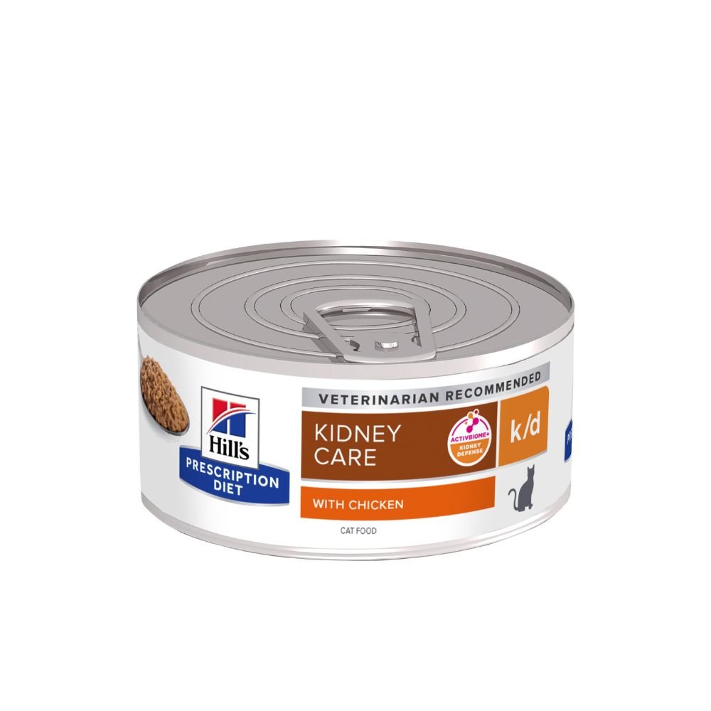 Hill's Prescription Diet Feline K/D Kidney Care με κοτόπουλο 156gr