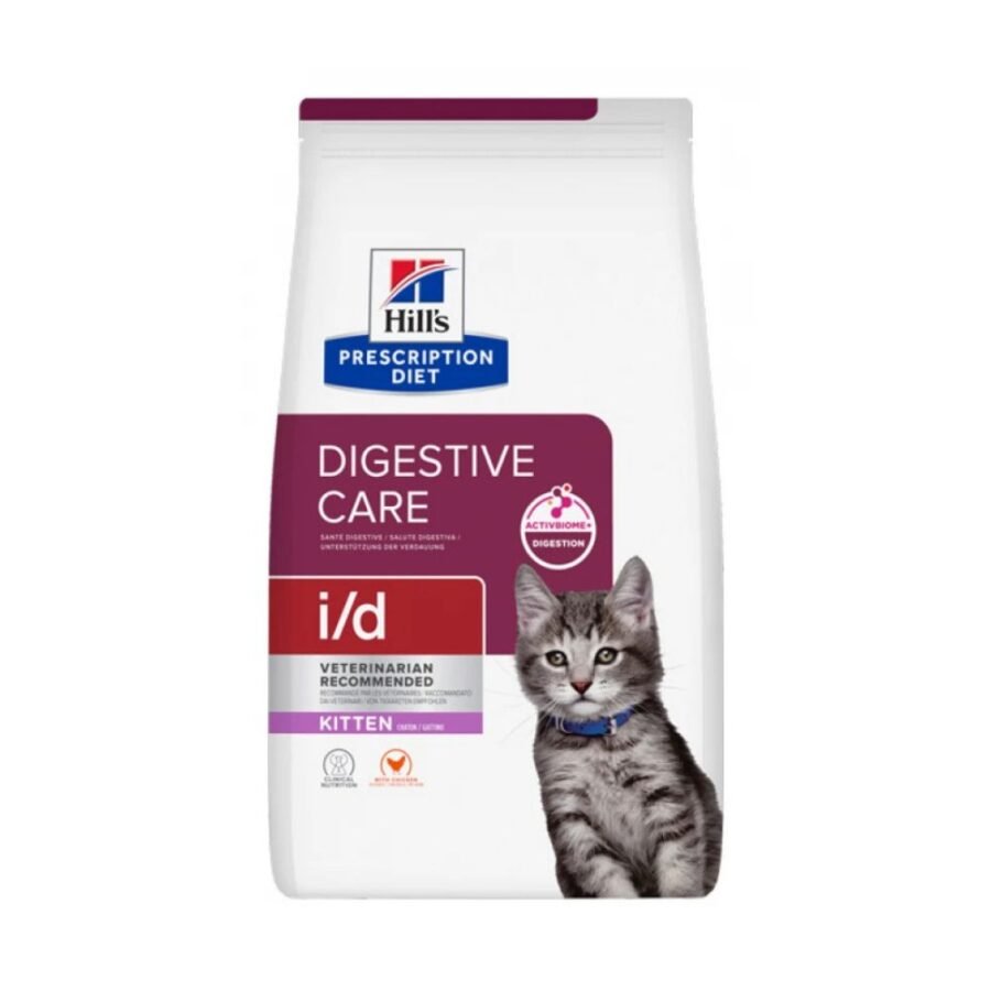 Hill's Prescription Diet Kitten i/d Digestive Care ActivBiome+ με κοτόπουλο -1,5kg