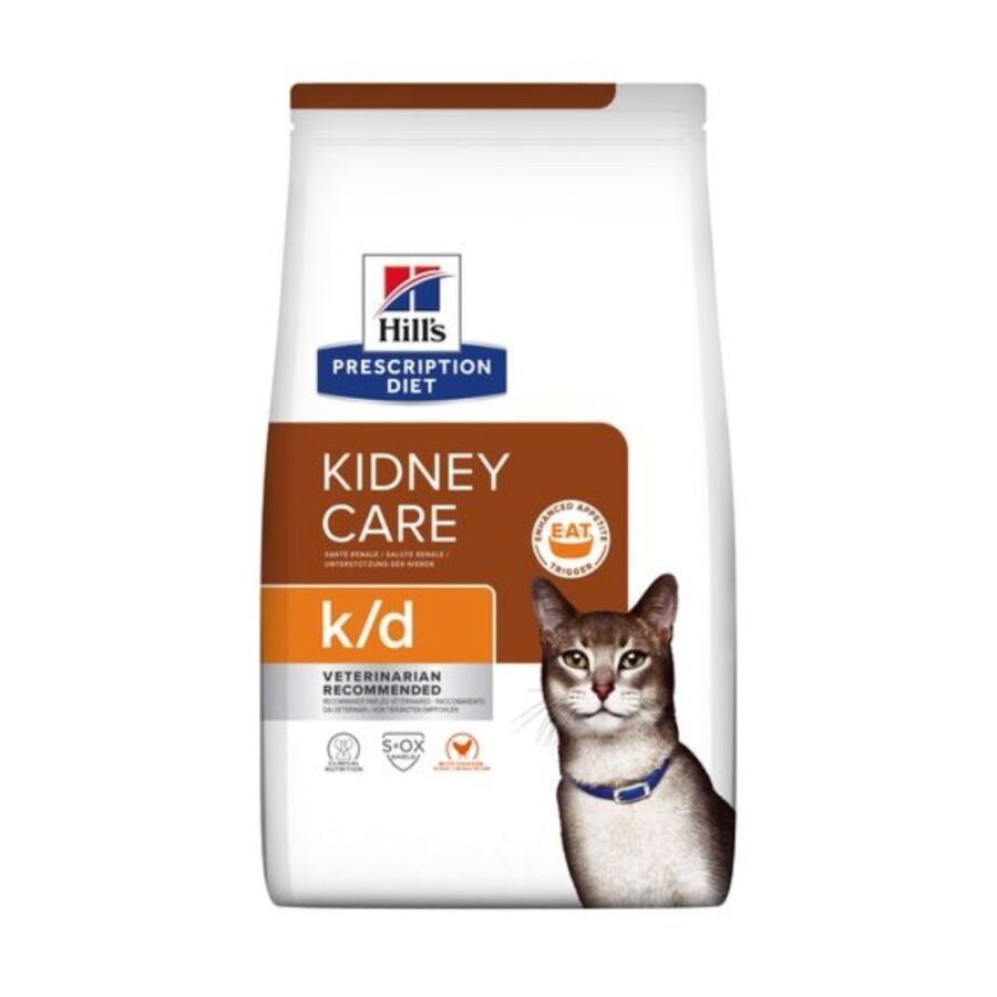Hill's Prescription Diet Feline Kidney Care k/d Με Κοτόπουλο -1,5kg