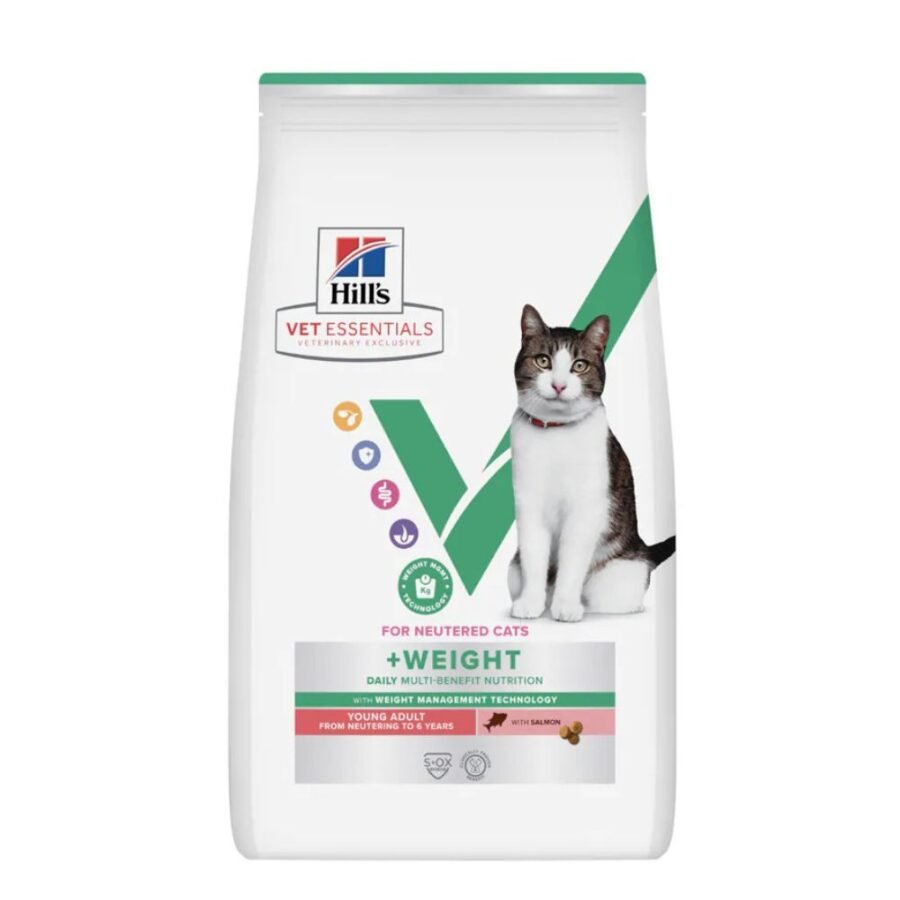 Hill's Vet Essentials Για Ενήλικες Στειρωμένες Γάτες με Σολομό -1,5kg