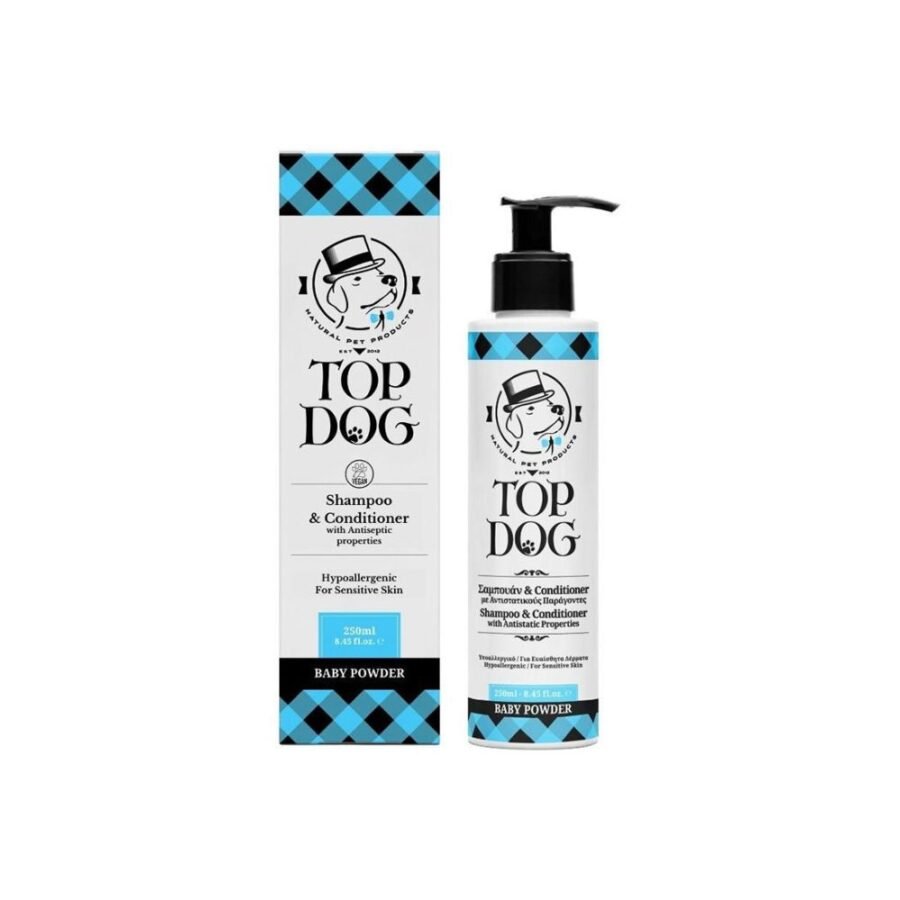 Σαμπουάν Top Dog Baby Powder -250ml