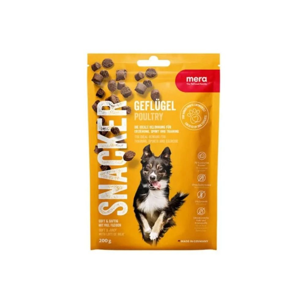 Λιχουδιά Σκύλου Meradog Snacker Poultry -200gr