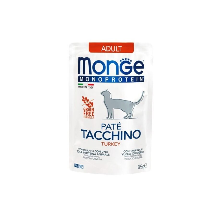 Monge Cat Monoprotein Adult Turkey -85gr