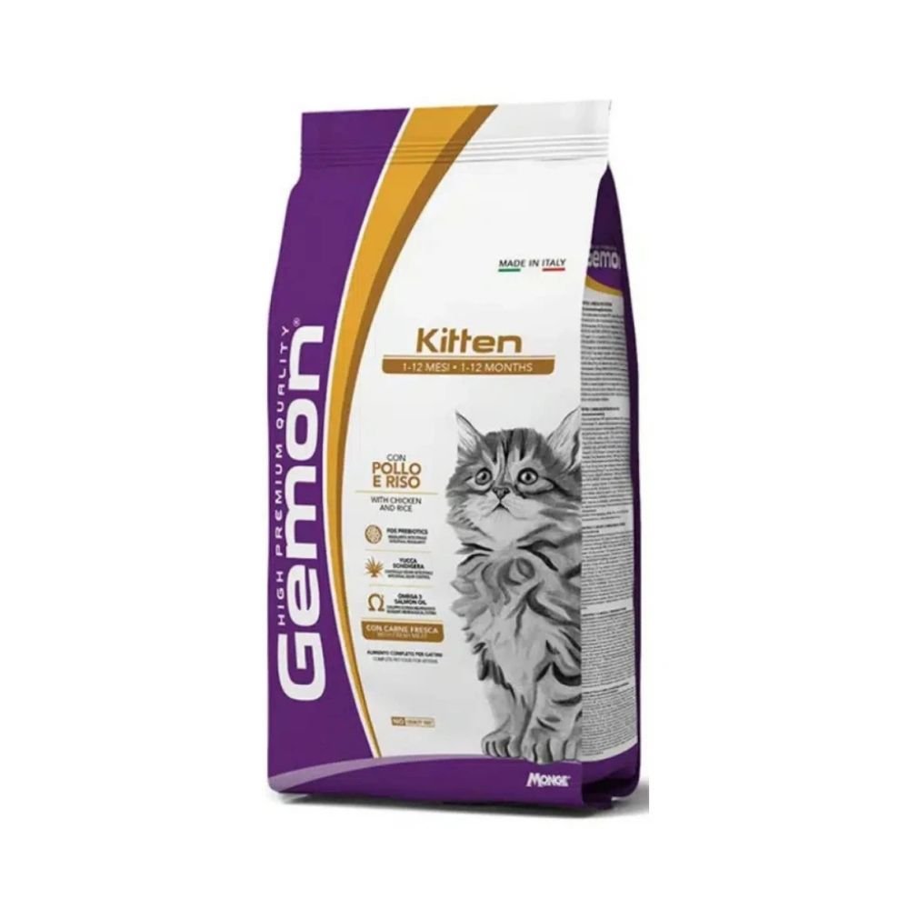 Ξηρά Τροφή Γάτας Gemon Kitten Chicken & Rice -2kg