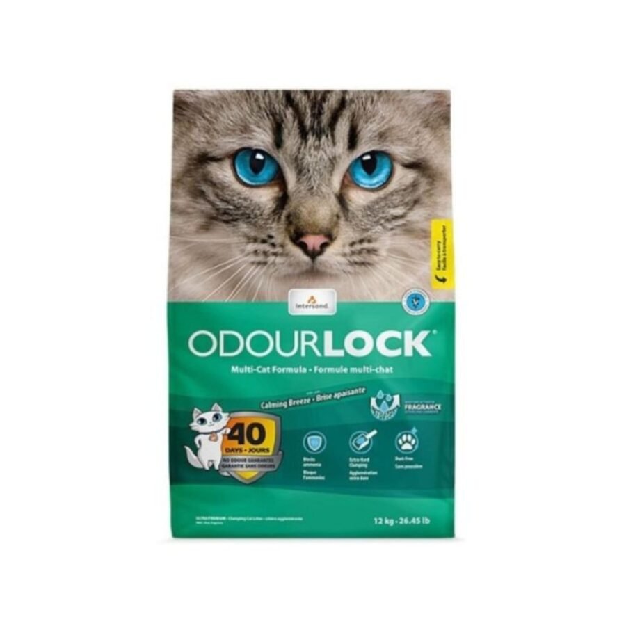 Intersand Odourlock Άμμος Γάτας Calming Breeze -12kg