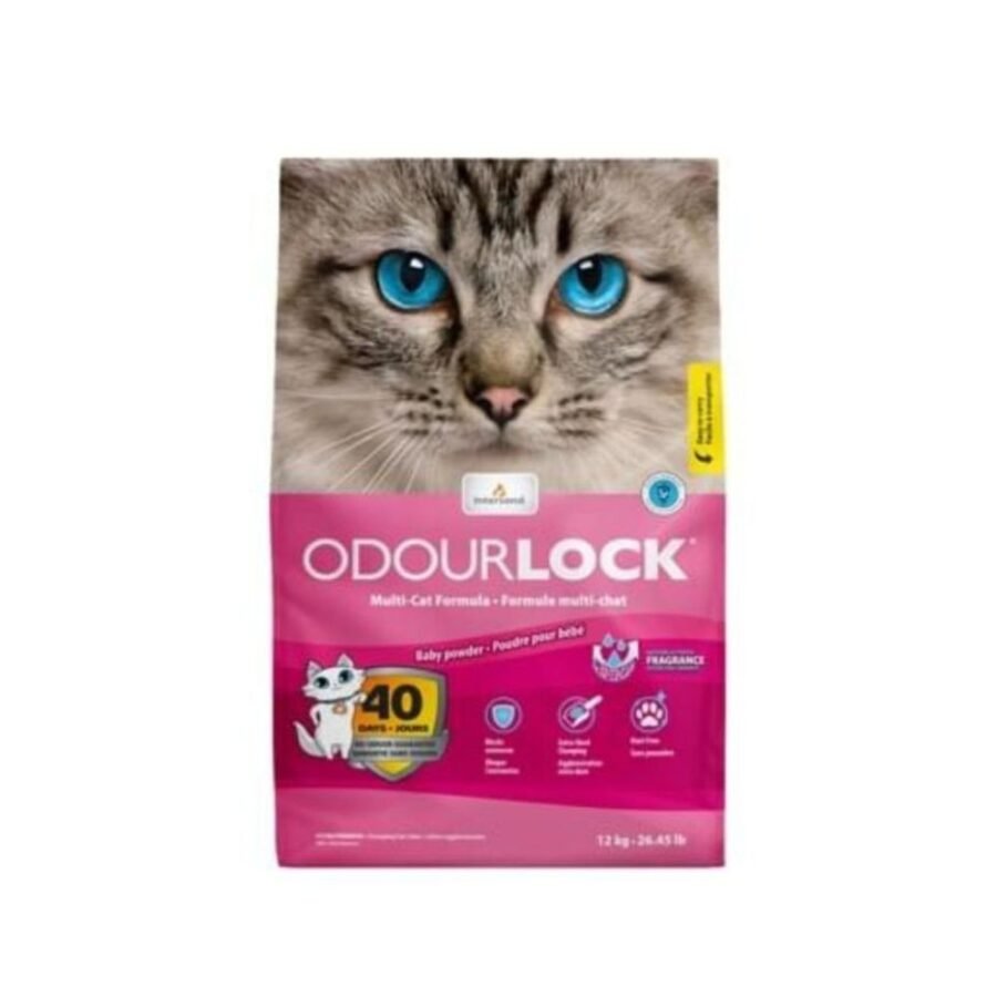 Intersand Odourlock Άμμος Γάτας Baby Powder -12kg