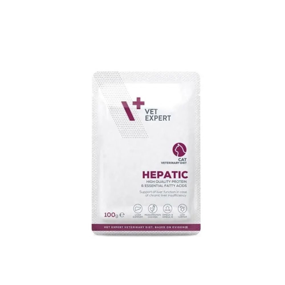 Vet Expert Hepatic Cat Φακελάκι - 100gr