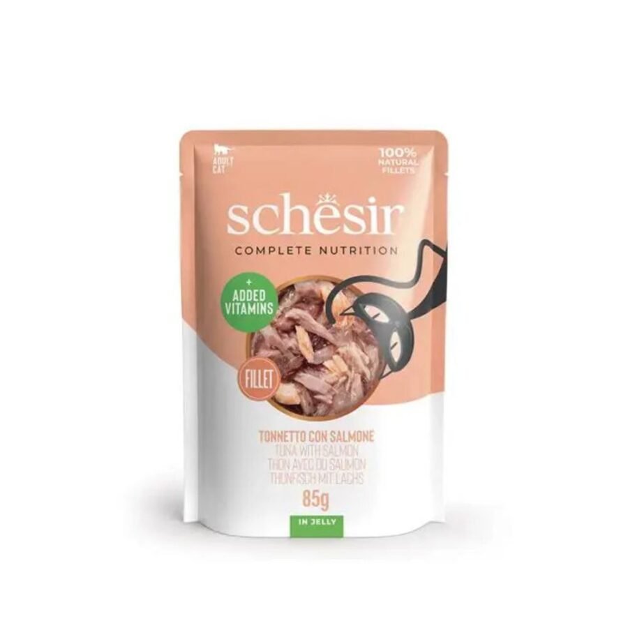 Schesir Cat C&B Pouch Τόνος με Σολομό - 85gr