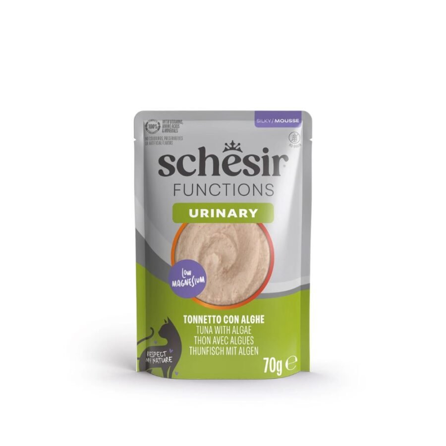Υγρή Τροφή Schesir Functions Urinary Τόνος & Φύκια - 70gr
