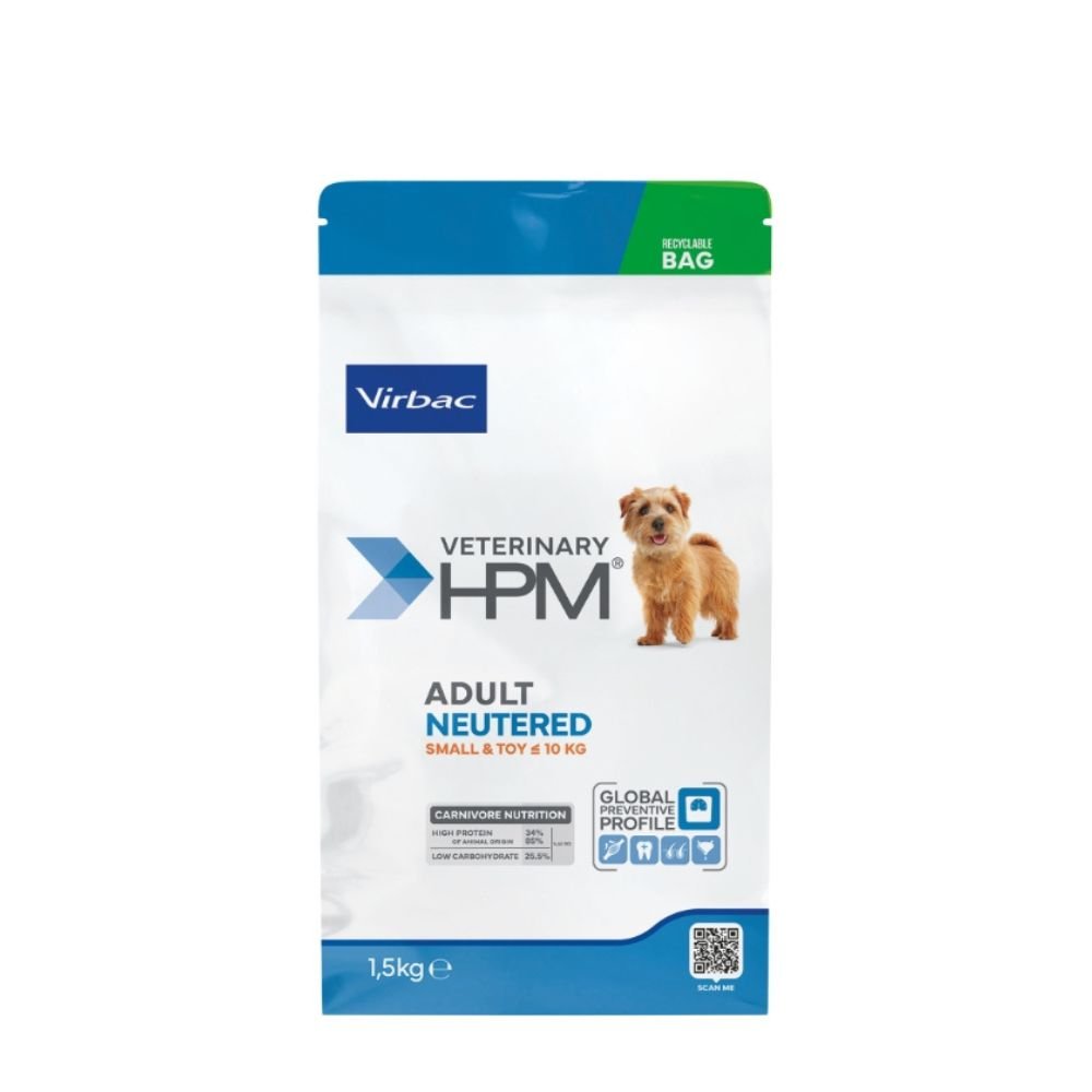 Virbac Adult Neutered Dog Small & Toy - 1,5kg